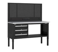 Sealey Apmwb60Combo1Ss Superline Pro Modular Workbench With 3 Drawers Stainless Steel Worktop 1525mm