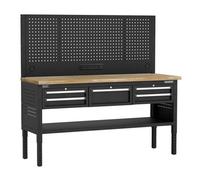 Sealey Apmwb72Combo3W Superline Pro Modular Workbench With 5 Drawers Wooden Worktop 1830mm
