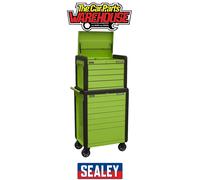Sealey APPDSTACKG Superline PRO Push-To-Open Topchest & Rollcab Combination 1