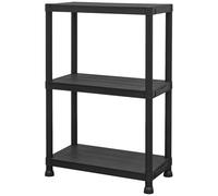 Sealey APPR3 Plastic Racking Unit with 3 Shelves 25kg Capacity Per...