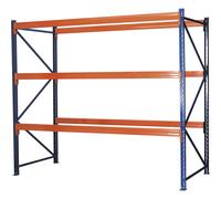 Heavy-Duty Racking Unit with 3 Beam Set 1000kg Capacity Per Level