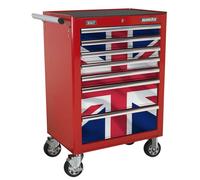 Sealey APTBG05 Toolbox Graphics stickers Pack - Union Jack, Red