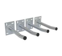 Sealey Wall Mountable Storage Hooks - Set of 4