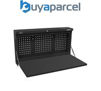 Sealey Wall-Mount Fold-Down Metal Workbench APWMW02 – 1.1m with Pegboard