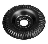 Sealey Arced Wood Carving Disc for Angle Grinders 115mm 115mm