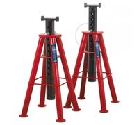 Sealey AS10H Axle Stands (Pair) 10 Tonne Capacity Per Stand High Level