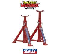 Sealey AS2000F Folding Type Axle Stands (Pair) 2 Tonne Capacity per Stand