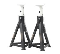Sealey AS3 Axle Stands (Pair) 3tonne Capacity per Stand - White