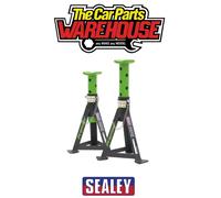 Sealey Axle Stands AS3G – Pair, 3 Tonne Capacity per Stand – Green