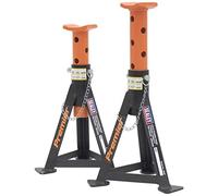 Sealey AS3O Axle Stands (Pair) 3tonne Capacity per Stand - Orange