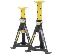 Sealey AS3Y Premier Axle Stands (Pair) 3 Tonne Capacity per Stand - Yellow
