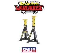 Sealey AS3Y YELLOW HD Axle / Jack Stands Pair 3 Tonne / Ton Capacity per Stand