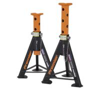 Sealey Axle AS6O (Pair) - 6 tonne capacity per stand - Orange