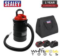 Sealey Ash Vacuum Cleaner Handheld 20V SV20 Series 15L Kit - 2 Batteries