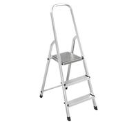 Sealey ASL3S Aluminium Step Ladder 3-Tread EN 131
