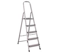 Aluminium Step Ladder 5-Tread EN 131