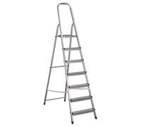 Sealey ASL7 Aluminium Step Ladder 7-Tread EN 131