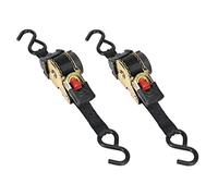 Sealey ATD25301 AUTO RETRACT RATCHET TIE DOWN STRAP 25MM X 3 METRE *PACK OF 2*