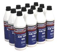 Sealey ATO/1000 Air Tool Oil 1ltr Pack of 12