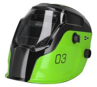 Sealey Auto Darkening Solar Powered True Colour Welding Helmet - Shade 9-13 - Green - PWH3