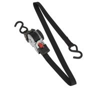 Sealey Auto Retractable Ratchet Strap 25mm X 3M For Load Securing Restraint