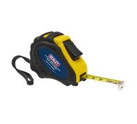 Sealey Autolock Measuring Tape 3M/10Ft X 16mm Metric Imperial Wrist Strap Ak993