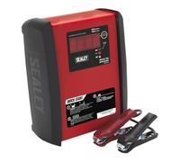Sealey Automatic Smart Battery Charger & Maintainer 10A 12V - SPI10S, Red