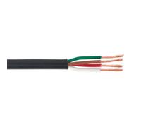 Sealey Automotive Cable Thin Wall 4 X 0.75mm² 24/0.20mm 30M Black
