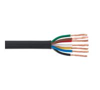 Sealey Automotive Cable Thin Wall 7 X 0.75mm² 24/0.20mm 30M Black