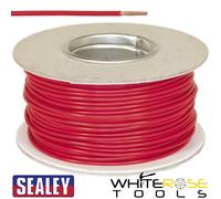 Sealey AC2830RE Automotive Cable Thin Wall Single 2Mm² 28/0.30Mm 50M Red