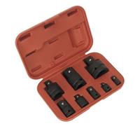 Sealey Automotive Imperial 8 Piece Male Female Impact Socket Adaptor Tools Set