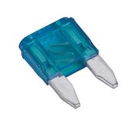 Sealey Automotive MINI Blade Fuse, 15A, Pack of 50 - MBF1550