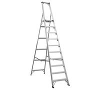 Sealey AXL10 Industrial Step Ladder 10-Tread Aluminium - EN 131