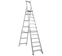 Sealey AXL12 Industrial Step Ladder 12-Tread Aluminium - BS EN 131