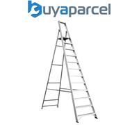 Sealey AXL12 Industrial Step Ladder 12-Tread Aluminium - EN 131