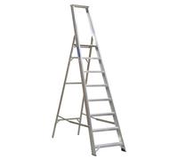 Sealey Axl8 Industrial Step Ladder 8-Tread Aluminium - En 131