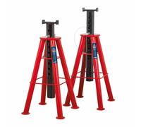 Sealey Axle Stands Pair 10tonne Capacity High Level Car Van Vehicle Lifting