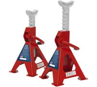 Sealey Axle Stands (Pair) 2tonne Capacity per Stand Ratchet Type