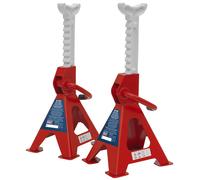 Sealey Axle Stands (Pair) 2tonne Capacity per Stand Ratchet Type