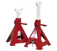 Sealey Axle Stands (pair) 5T Capacity Per Stand Auto Rise Ratchet