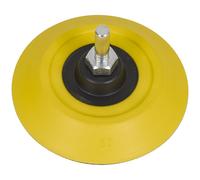 Sealey PTC75HLM Hook-And-Loop Backing Pad Ø75Mm 6Mm Shaft