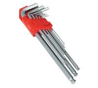 Sealey Ball-End Hex Key Set 9Pc Extra-Long Metric Ak7140