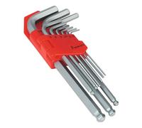 Sealey Ball-End Hex Key Set 9Pc Long Metric Ak7139
