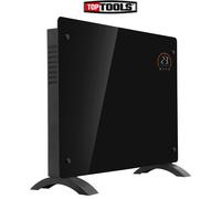 Sealey Baridi Electric Glass Panel Heater 1500W Remote Control Black | DH137