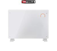 Sealey Baridi Electric Glass Panel Heater 1500W Remote Control White | DH138