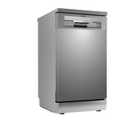 Sealey Baridi Slimline Freestanding Dishwasher 45cm Wide Silver DH166