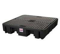 Sealey Barrel Bund Polyethylene 1380 X 1290 X 280mm 4 Drum Drp18