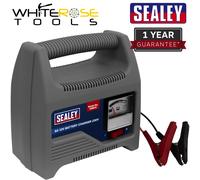 Sealey Battery Charger 12V 6A 230V Lead Acid 20-80Ah Easy Read Indicator