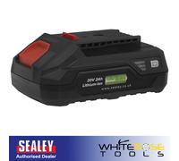 Sealey CP20VBP2 Power Tool Battery 20V 2Ah Sv20 Series Lithium-Ion