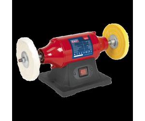Sealey BB1502 Bench Mounting Buffer/Polisher 150mm 370W/230V